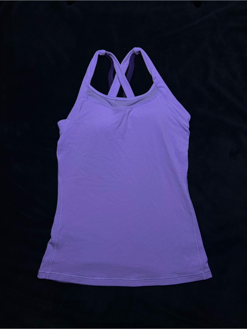 lululemon athletica Lavender Cross-Back Tank Top